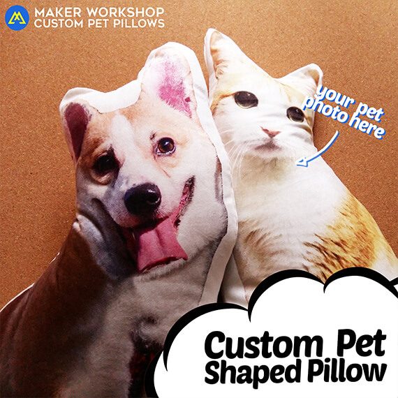 Custom Pet Photo Pillow
