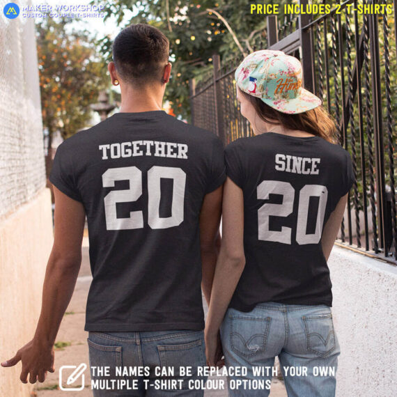 Together Since Couple T-Shirts